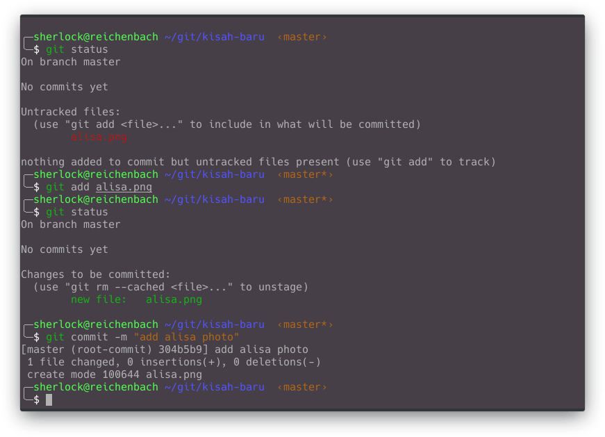 git commit