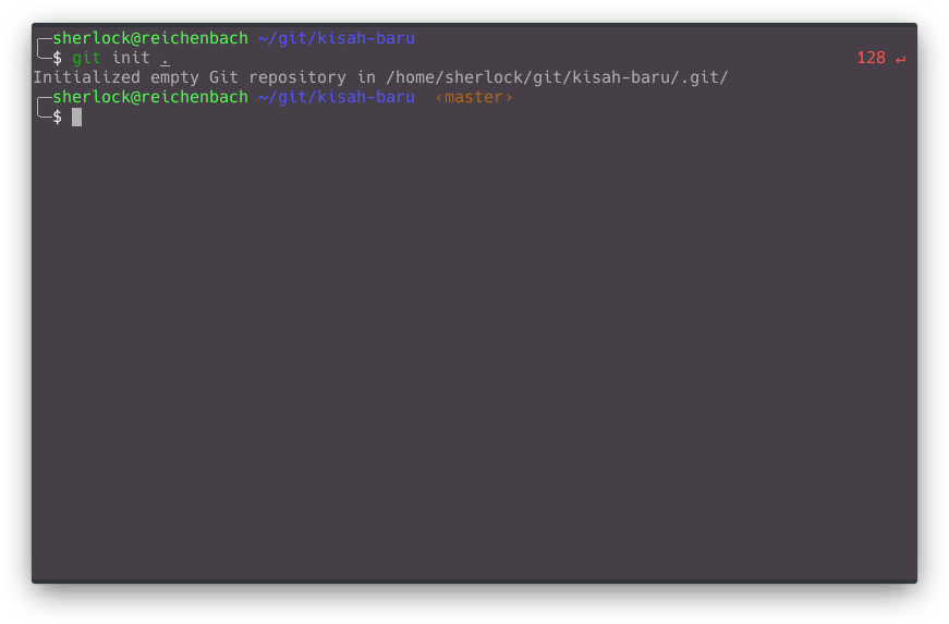git init