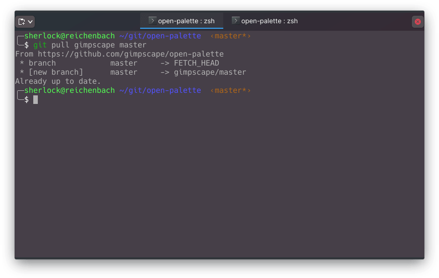 git pull