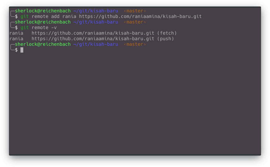 git remote