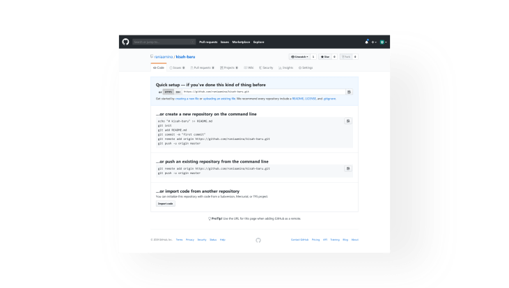 Remote URL Github