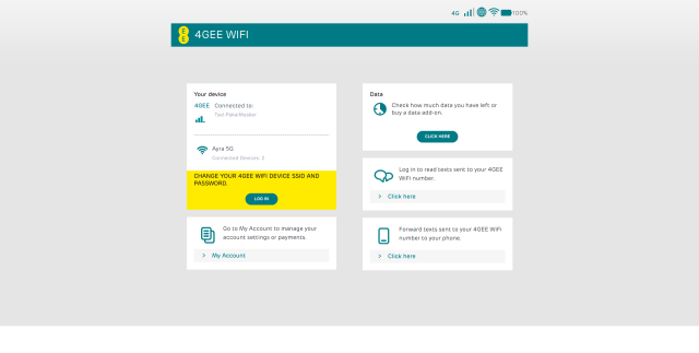 Antarmuka Web untuk Konfigurasi Modem